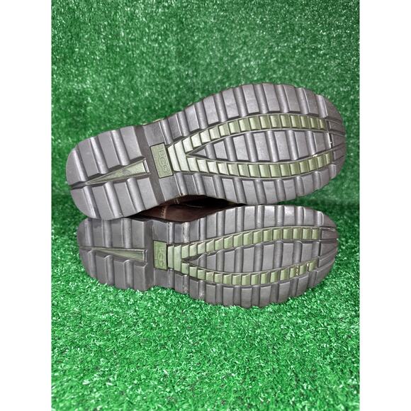 UGG Brooks Tall Brown Leather Shearling Flat Boots Style 5490 Size 8 Womens - Picture 9 of 9